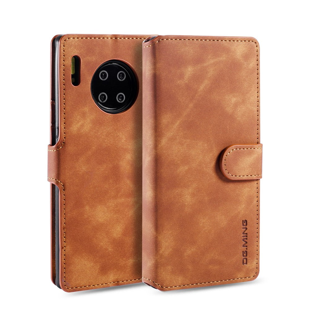 DG.MING Retro Style Plånboksfodral i Läder för Huawei Mate 30 Pro