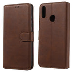 Classic Wallet Leather Stand Phone Protective Cover for Huawei Y7 (2019) / Enjoy 9 / Y7 Pro (2019)