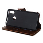 Classic Wallet Leather Stand Phone Protective Cover for Huawei Y7 (2019) / Enjoy 9 / Y7 Pro (2019)