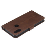 Classic Wallet Leather Stand Phone Protective Cover for Huawei Y6 (2019, with Fingerprint Sensor) / Honor 8A