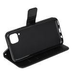 Huawei P40 Lite/nova 7i/nova 6 SE Imprint Tree Owl Läderplånboksfodral
