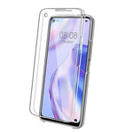 Full Coverage Hybrid PET+TPU+Acrylic Clear Protection Cover for Huawei P40 lite/nova 6 SE/nova 7i