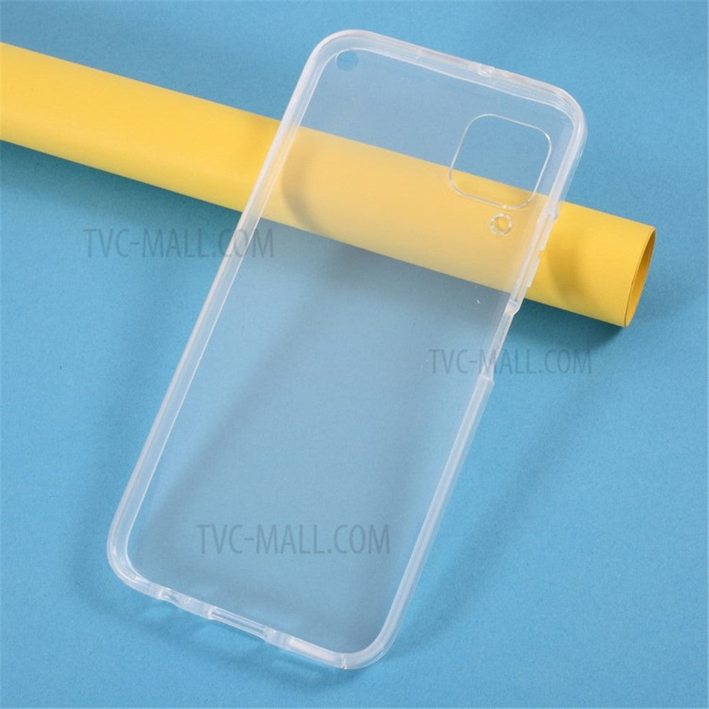 Full Coverage Hybrid PET+TPU+Acrylic Clear Protection Cover for Huawei P40 lite/nova 6 SE/nova 7i