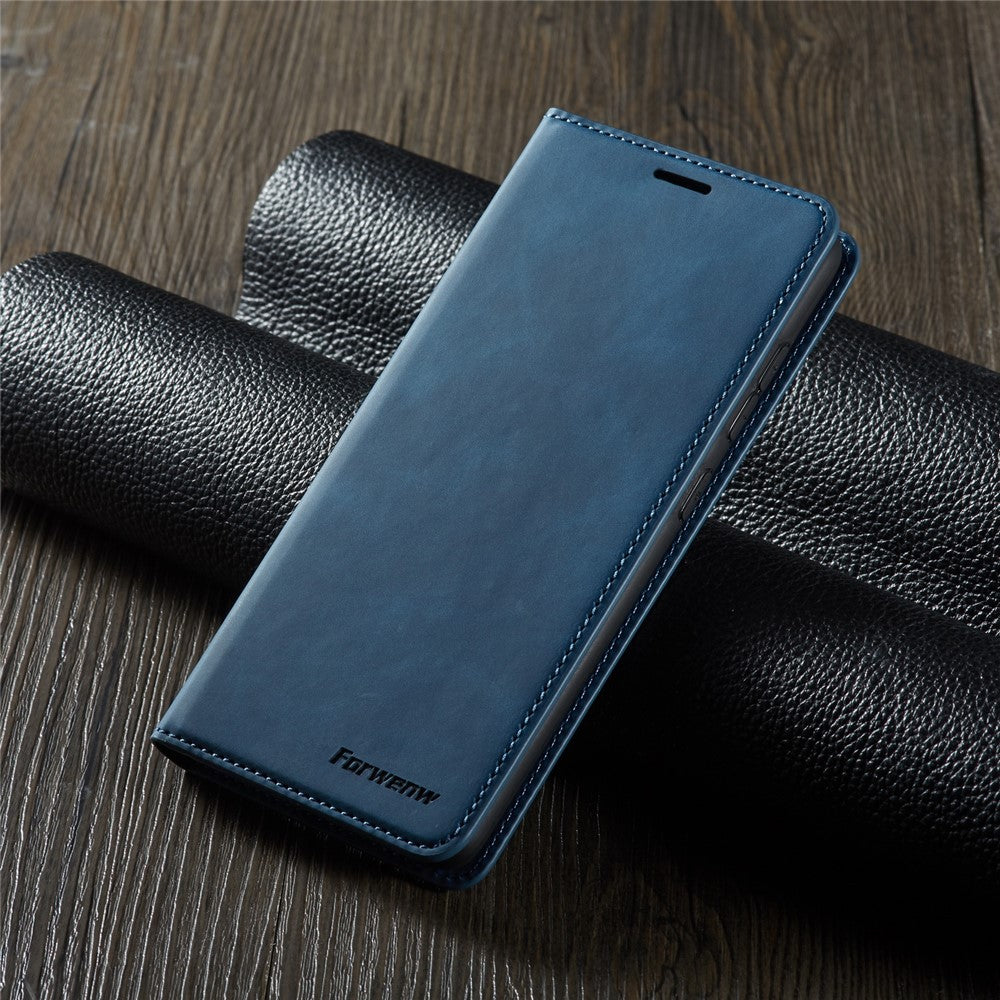 FORWENW Fantasy Series Silky Touch PU-läder plånboksfodral till Huawei P40