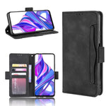 Multiple Card Slots Leather Wallet Stand Case for Huawei Y9s / Honor 9X Pro / P Smart Pro (2019) / Honor 9X (For China)