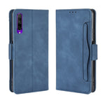 Multiple Card Slots Leather Wallet Stand Case for Huawei Y9s / Honor 9X Pro / P Smart Pro (2019) / Honor 9X (For China)