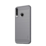 MOFI Borstad TPU Kolfiber Mobilmobilskal för Huawei P40 lite E/Honor 9C/Y7p