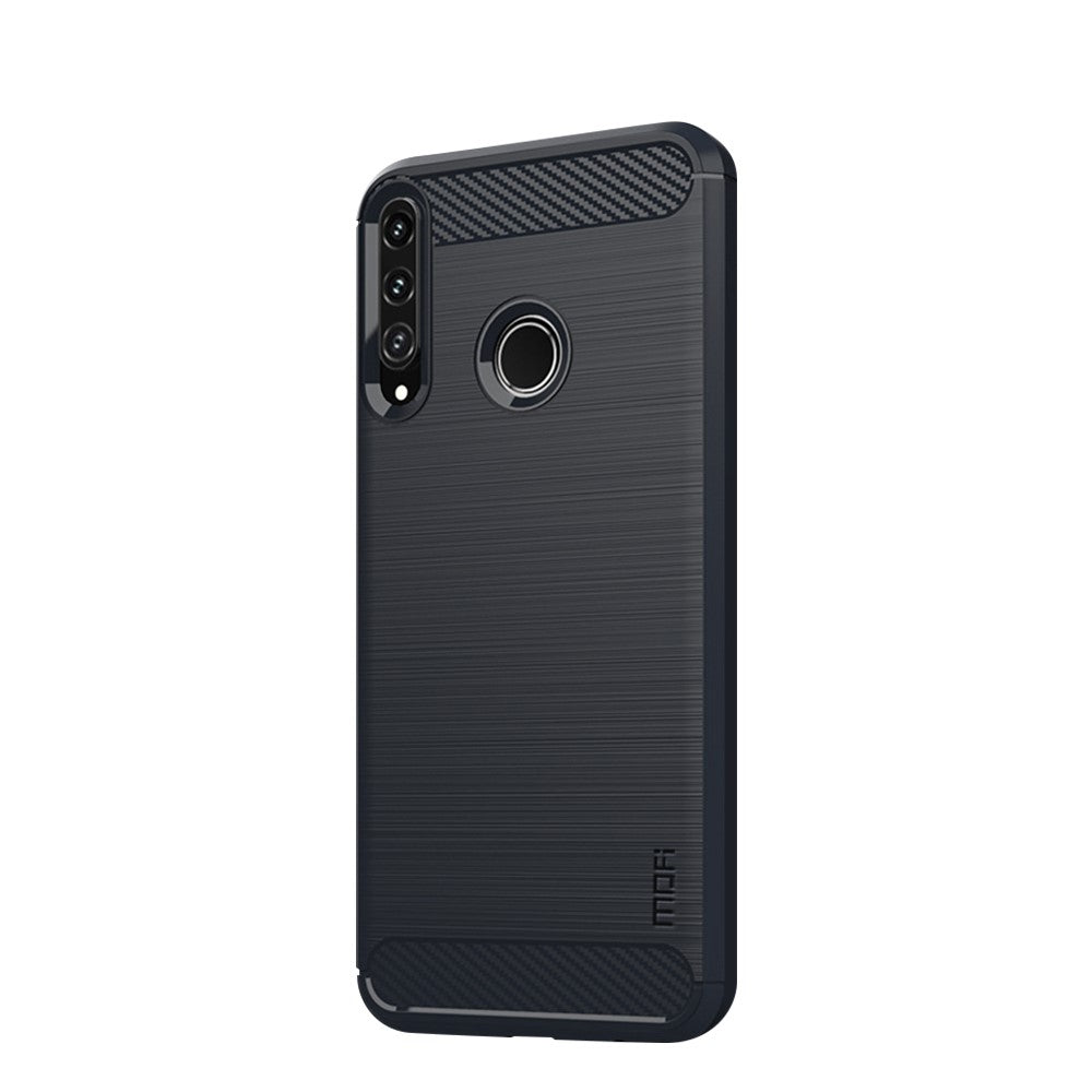 MOFI Brushed TPU Carbon Fiber Mobile Phone Shell for Huawei P40 lite E/Honor 9C/Y7p