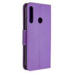 Litchi Skin Wallet Leather Phone Case with Strap for Huawei P40 lite E/Y7p/Honor 9C