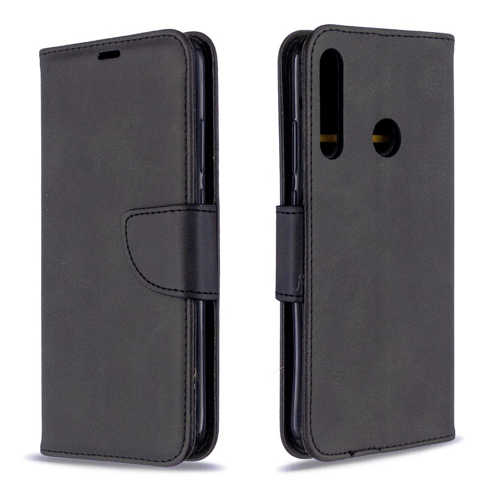 Plånboksfodral i läder för Huawei P40 lite E / Y7p