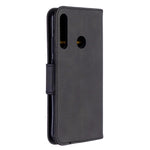 Plånboksfodral i läder för Huawei P40 lite E / Y7p