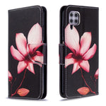 Mönstertryck Plånboksfodral i Läder för mobil med Flip-Foder till Huawei P40 Lite/Nova 6 SE/Nova 7i