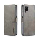 LC.IMEEKE Läderfodral för plånboksställ för Huawei P40 Lite/Nova 6 SE/Nova 7i
