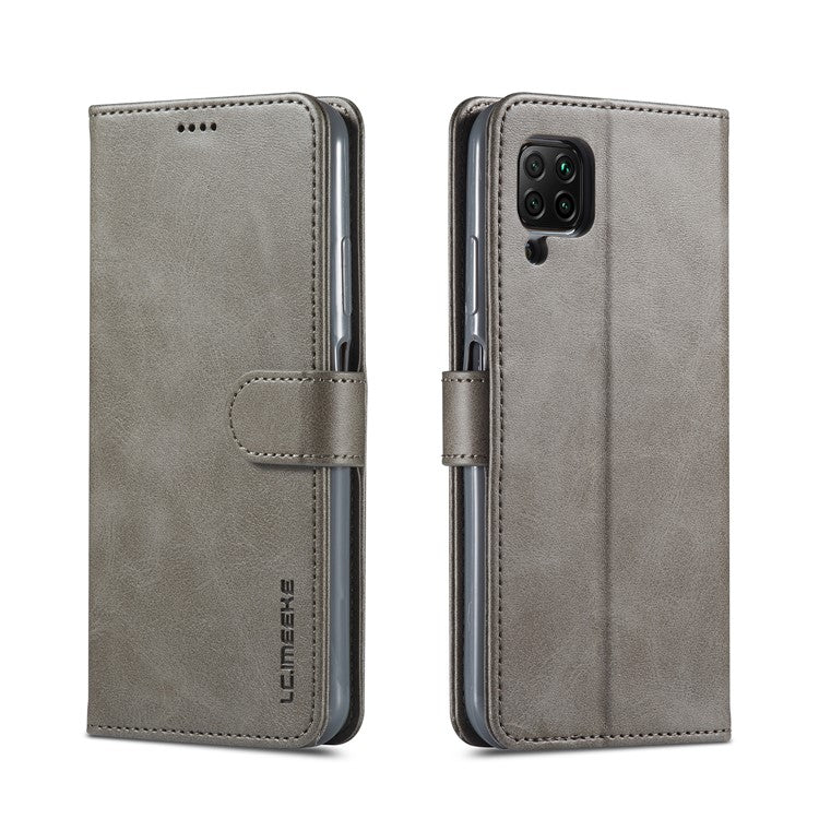 LC.IMEEKE Läderfodral för plånboksställ för Huawei P40 Lite/Nova 6 SE/Nova 7i