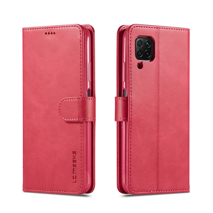 LC.IMEEKE Läderfodral för plånboksställ för Huawei P40 Lite/Nova 6 SE/Nova 7i