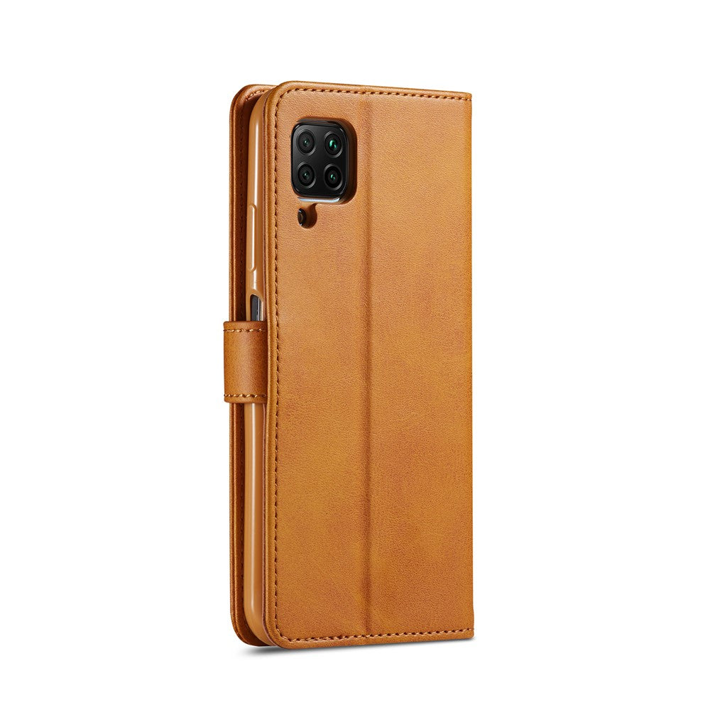 LC.IMEEKE Läderfodral för plånboksställ för Huawei P40 Lite/Nova 6 SE/Nova 7i