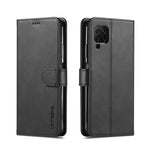 LC.IMEEKE Läderfodral för plånboksställ för Huawei P40 Lite/Nova 6 SE/Nova 7i