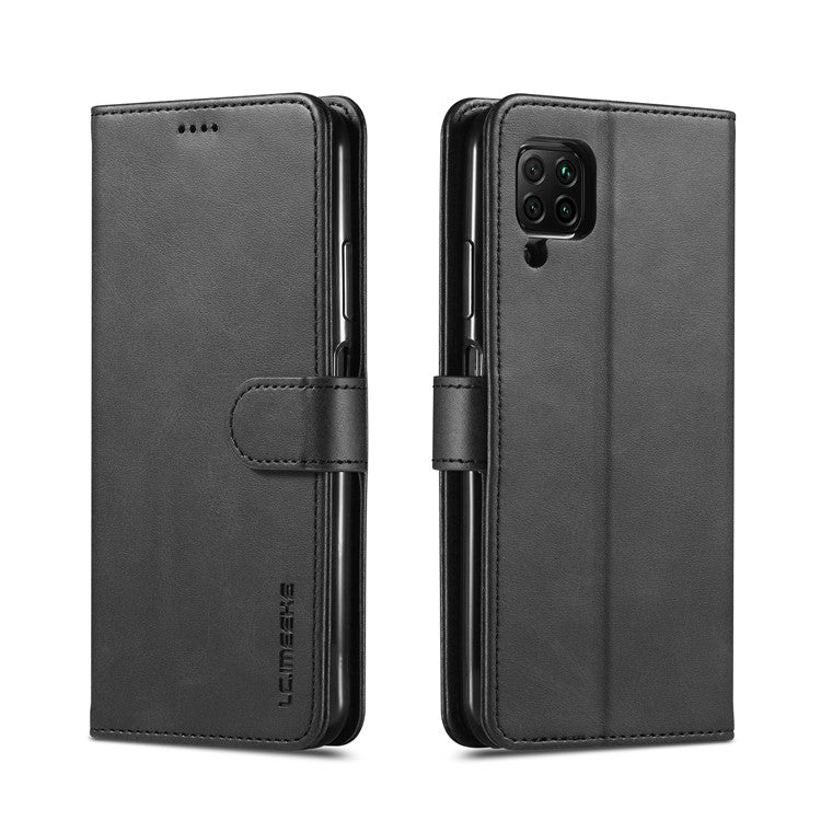 LC.IMEEKE Läderfodral för plånboksställ för Huawei P40 Lite/Nova 6 SE/Nova 7i