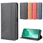 Auto-absorbed Retro Leather Flip Protective Cover for Huawei nova 7 SE/P40 lite 5G