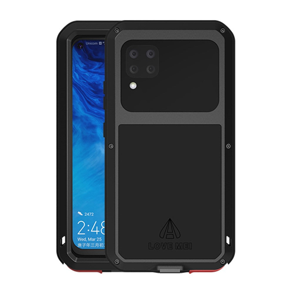 LOVE MEI Dammtät Stötsäker Stänkskyddande Defender Shell för Huawei P40 lite/nova 6 SE/Nova 7i