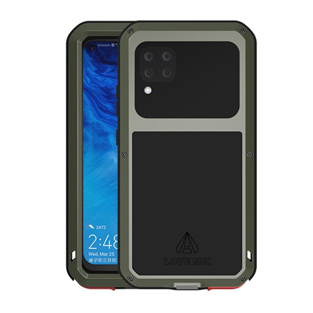 LOVE MEI Dammtät Stötsäker Stänkskyddande Defender Shell för Huawei P40 lite/nova 6 SE/Nova 7i