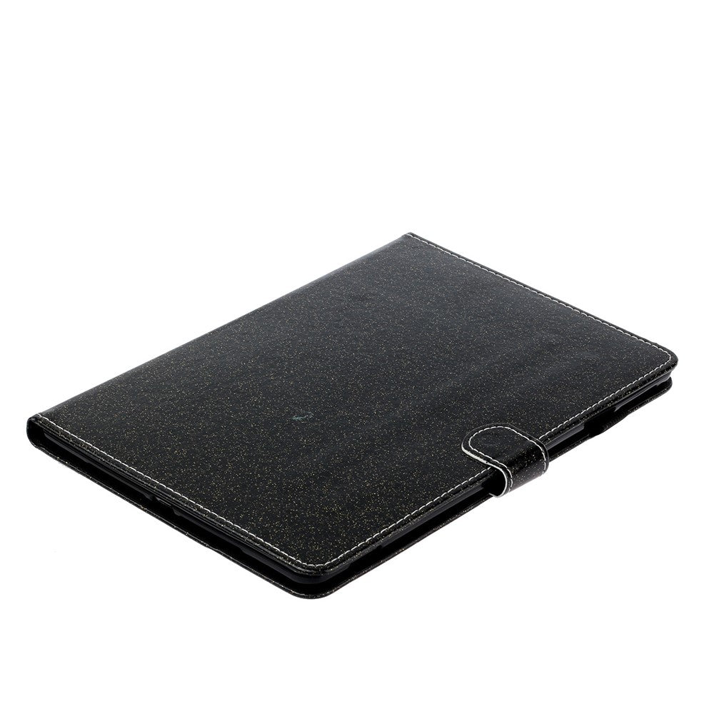 Glitter Powder Shiny Leather Smart Case with Card Slots for Huawei MediaPad M5 lite 10