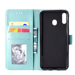 Imprint Flower Leather Phone Casing for Huawei Y6p