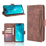 For Honor 9X Lite Leather Case with Multiple Card Slots Wallet