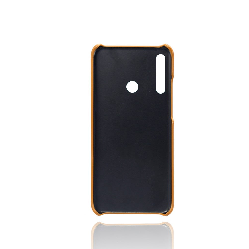 PU-läderbelagt PC-skal med dubbla kortplatser för Huawei P40 Lite E / Honor 9C / Y7p