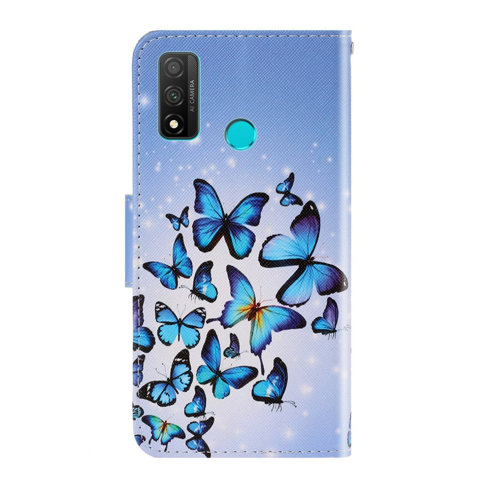 Pattern Printing Case Flip Leather Wallet Phone Cover for Huawei P smart 2020