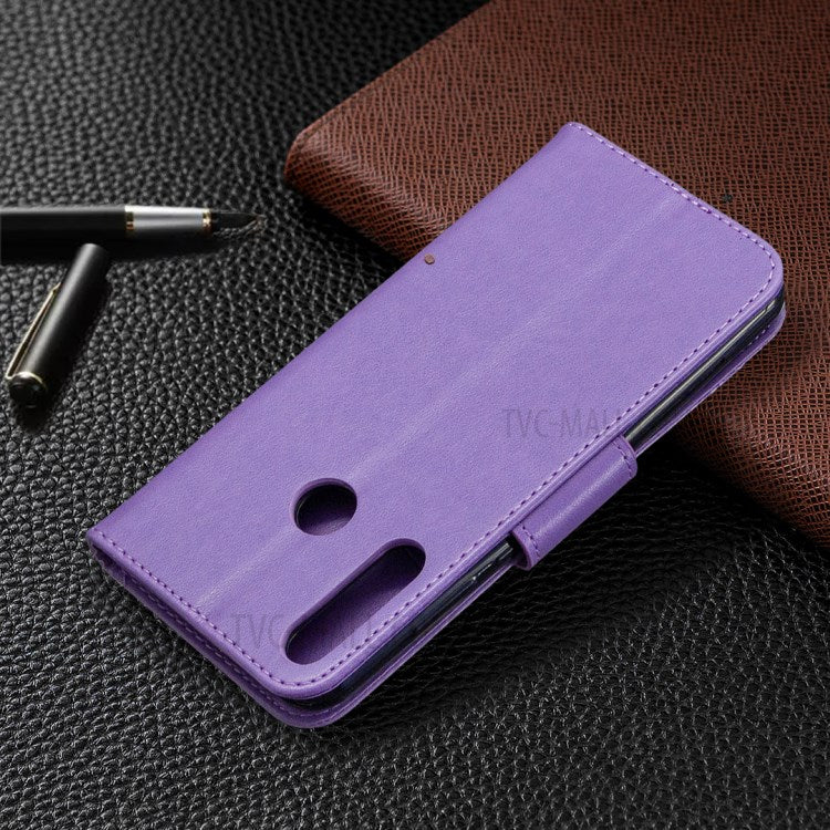 Imprint Butterfly Leather Stylish Shell for Huawei Y6p