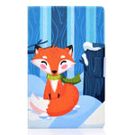 Pattern Printing Leather Stand Tablet Shell for Huawei MatePad T8