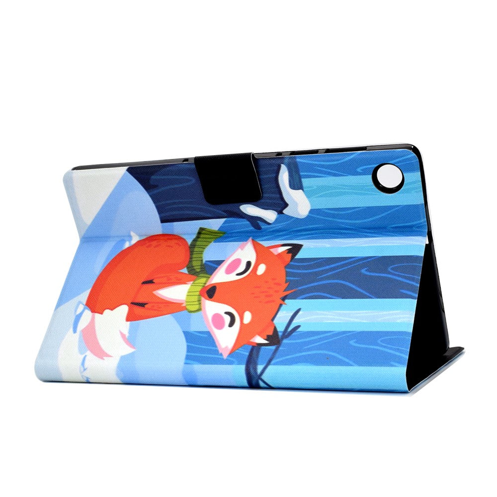 Pattern Printing Leather Stand Tablet Shell for Huawei MatePad T8