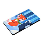 Pattern Printing Leather Stand Tablet Shell for Huawei MatePad T8