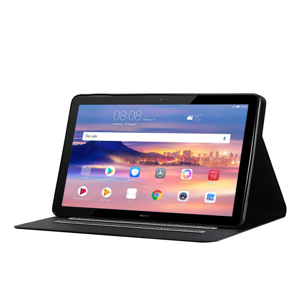 PU Leather Tablet Case Cover with Card Holder for Huawei MediaPad T5 10.1