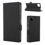 VILI DMK Cross Texture Double Magnetic Clasp Leather Wallet Case for Huawei Y5p/Honor 9S