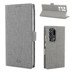 VILI DMK Cross Texture Double Magnetic Clasp Leather Wallet Stand Case for Huawei P40 Pro Plus