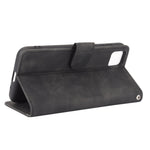 Skin-touch Wallet Stand Leather Phone Cover Case for Huawei Y5p