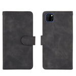 Skin-touch Wallet Stand Leather Phone Cover Case for Huawei Y5p