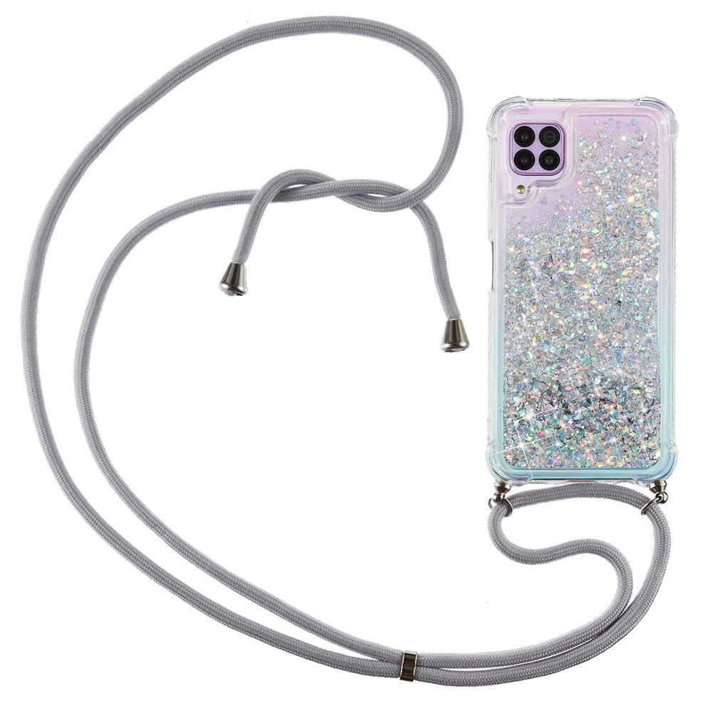 Glitter Powder Quicksand TPU Back Stylish Cover for Huawei P40 Lite 4G/Nova 6 SE/Nova 7i