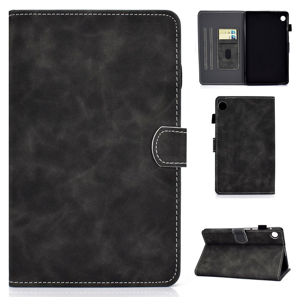Microfiber Leather + Soft TPU Inner with Stand Case and Card Slots for Huawei MatePad T10/T10S