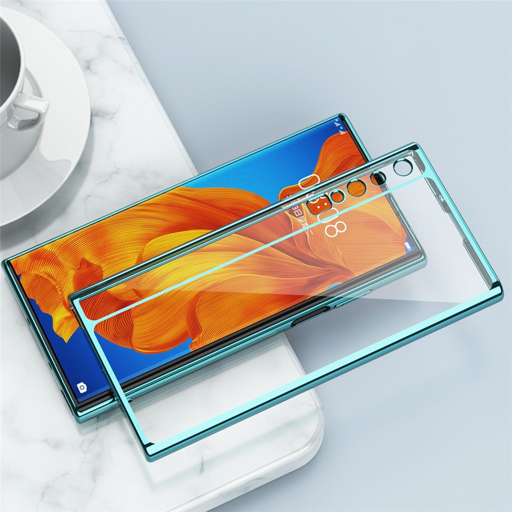 Electroplating TPU Frame Soft Phone Case for Huawei Mate Xs