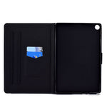 TPU + PU Leather Pattern Printing Stand Tablet Case for Huawei MatePad T10S/T10