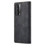 CASEME 013 Series Auto-absorbed Leather Wallet Case for Huawei P Smart 2021 / Y7a