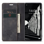 CASEME 013 Series Auto-absorbed Leather Wallet Case for Huawei P Smart 2021 / Y7a