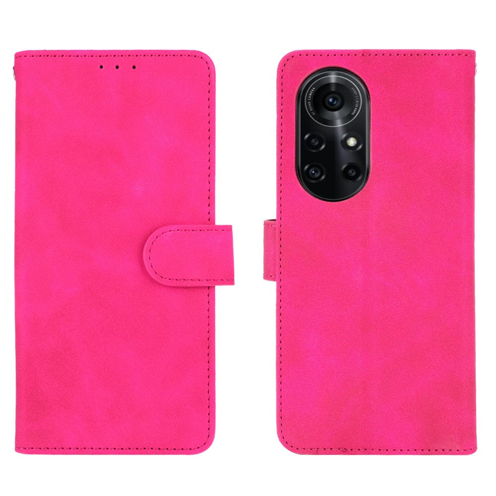 Delicate TPU + PU Leather Wallet Cell Phone Case for Huawei nova 8 Pro 5G
