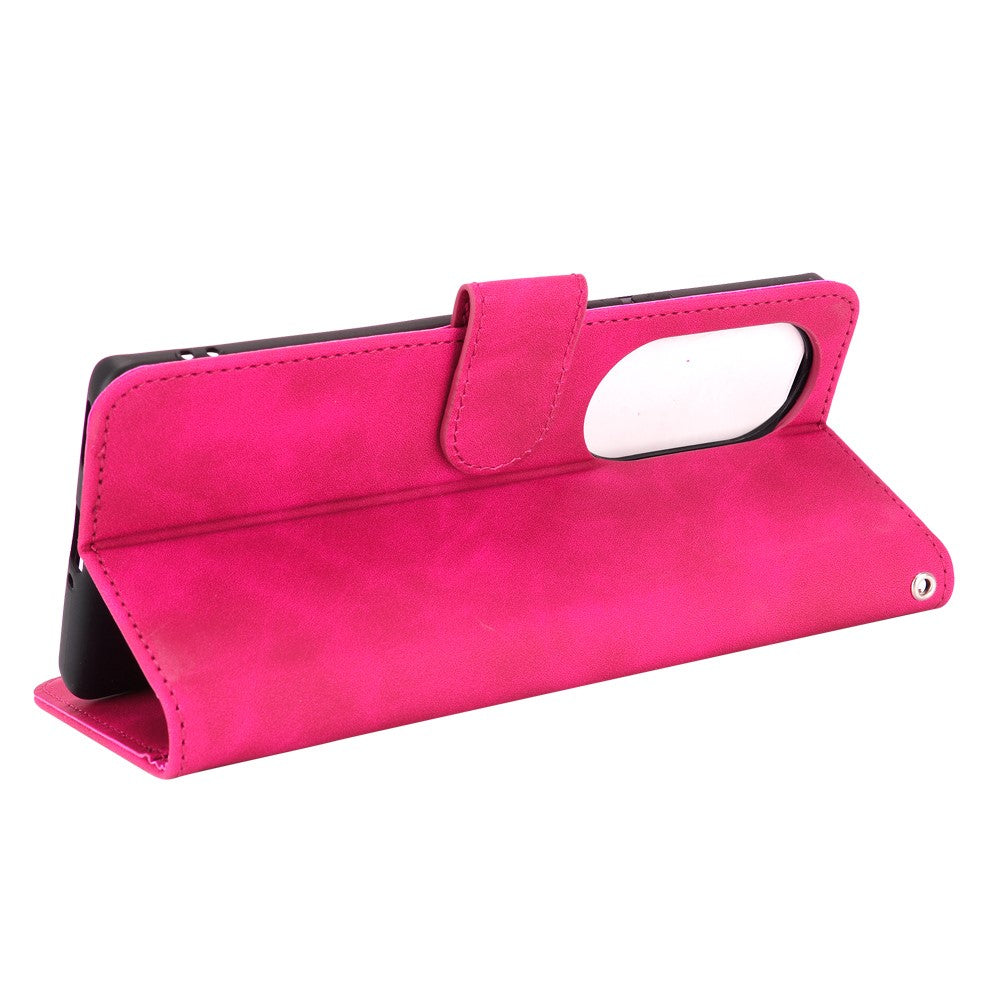 Delicate TPU + PU Leather Wallet Cell Phone Case for Huawei nova 8 Pro 5G