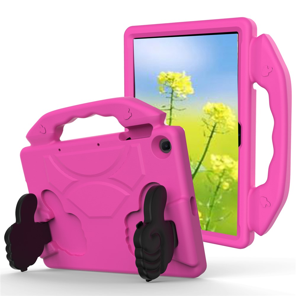 Huawei Enjoy Tablet 2 10,1 tommer / MatePad T 10S 10,1 tommer / MatePad T 10 9,7 tommer / Honor Pad 6 10,1 tommer / Pad X6 9,7 tommer EVA-cover med tommelfingerstøtte, beskyttende tabletcover