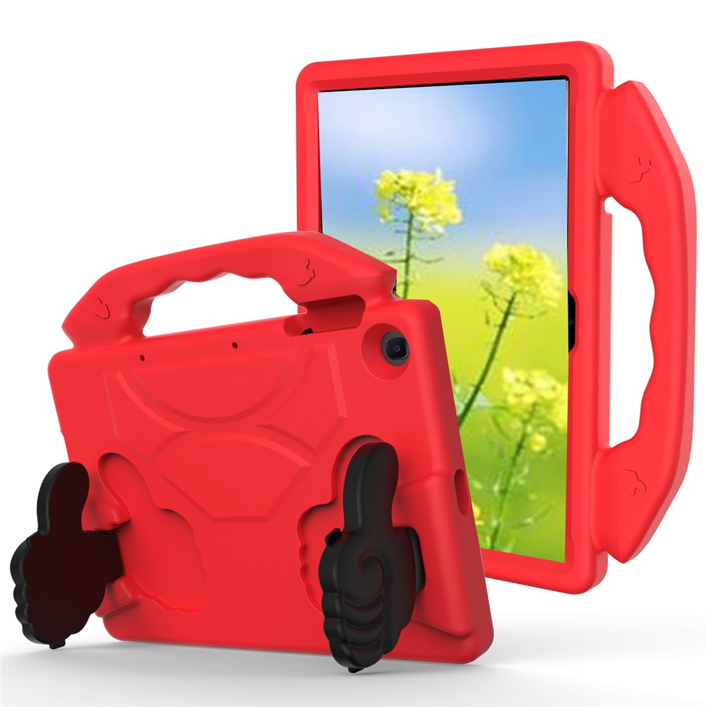 Huawei Enjoy Tablet 2 10,1 tommer / MatePad T 10S 10,1 tommer / MatePad T 10 9,7 tommer / Honor Pad 6 10,1 tommer / Pad X6 9,7 tommer EVA-cover med tommelfingerstøtte, beskyttende tabletcover