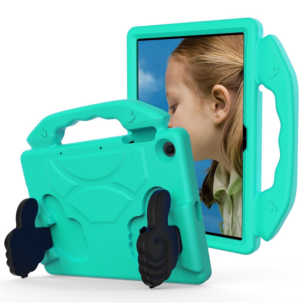 Huawei Enjoy Tablet 2 10,1 tommer / MatePad T 10S 10,1 tommer / MatePad T 10 9,7 tommer / Honor Pad 6 10,1 tommer / Pad X6 9,7 tommer EVA-cover med tommelfingerstøtte, beskyttende tabletcover